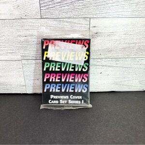 1993 Comic‎ Images Previews Cover Card Set Series 1 Complete Sealed Set